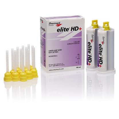 Elite Hd+ Silicone (Zhermack) Super Light Fast Set 2 x 50ml