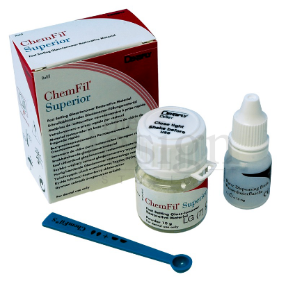 Glass Ionomer Chemfil Superior (Dentsply) 6 Dark Grey 10g