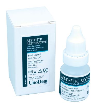 Aesthetic Restorative Glass Ionomer Liquid 6ml (Unodent)