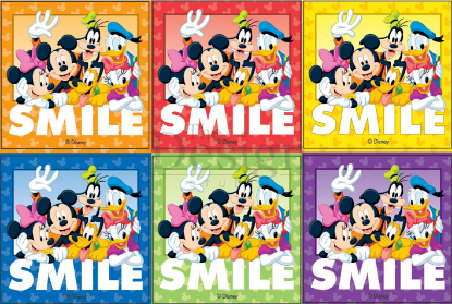 Stickers Motivator (Sherman) Disney Smile x 100