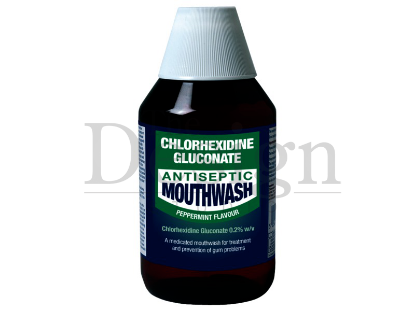 Mouthwash Chlorhexidine Peppermint 300ml