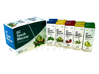 Tooth Mousse (Gc Euro) Assorted Pack (Mint, Strawberry, Melon, Tutti Frutti And Vanilla x 2 Each) x 10
