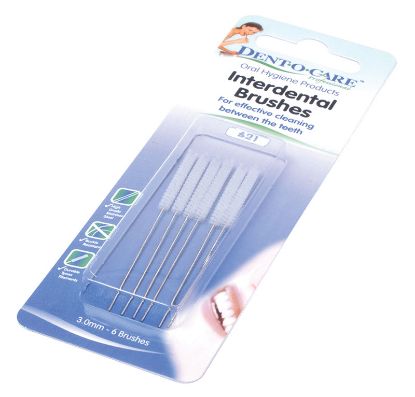 Brush Interdental (Dent-O-Care) Wire Handle 621 x Small x 6