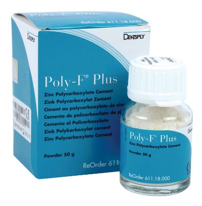 Cement Polycarboxylate Cement ( Dentsply) Poly-F Plus Kit