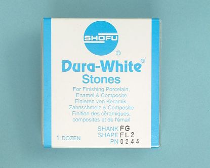 Stones Dura-White (Shofu) Flame Fl-2 Fg Ref.0244  x 12