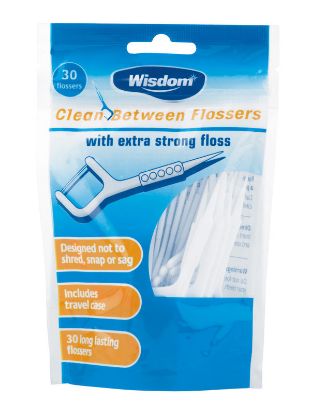 Flosser Clean Between (Wisdom) Extra Strong