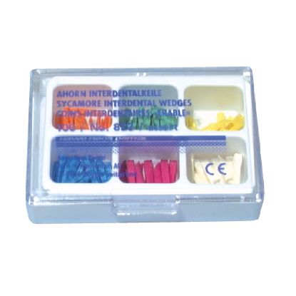 Wedge Interdental (Kerr) Sycamore Assorted Pack x 100