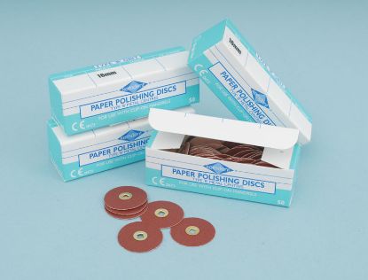 Discs Polishing (Kemdent) Type B 16mm Clip-On Fine x 1 Box (50 Discs)