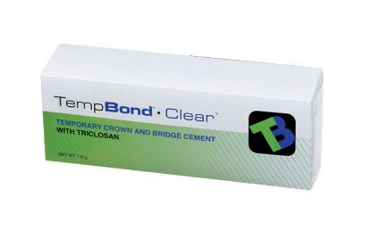 Temp Bond Clear Cement With Triclosan (Kerr) Automix x 7g