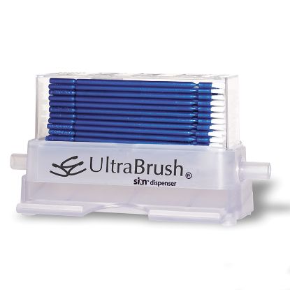 Micro Application Brushes (M/Brush) Ultra Brush 1.0 Fine Blue x 100