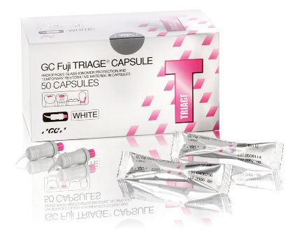 Glass Ionomer Fuji Triage (Gc) White Capsules x 50
