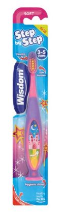 Toothbrush (Wisdom) Step By Step 3-5 Years x 10