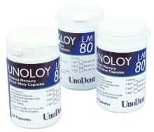 Unoloy Lm80 Capsules (Unodent) 3 Spill Regular Set x 50