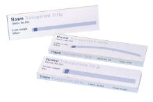 Strips Transparent (Kerr) Straight 10mm Blue x 100