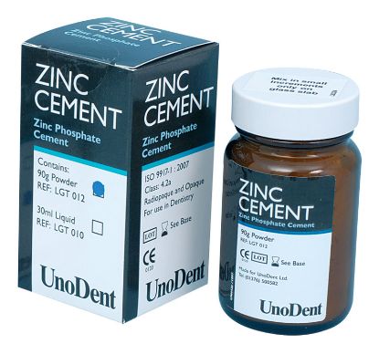 Cement Zinc Phosphate (Unodent) Powder 90g