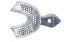 Impression Tray (Unodent) Perforated S/S Lower No.3 x 1