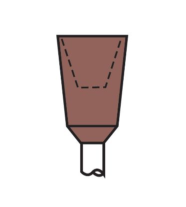 Brownie Finishing Points (Shofu) Cup Ra x 12