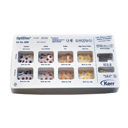 Optidisc Discs  General Kit (Kerr) 9.6mm, 12.6mm x 240