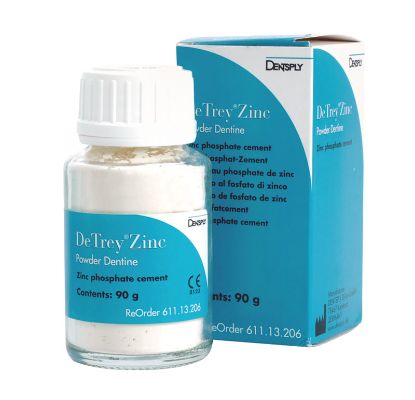 Cement Zinc Phosphate (Detrey) Powder Light Yellow No.6 90g