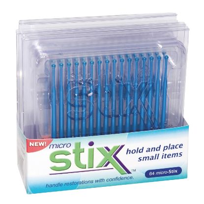 Micro Stix Application (M/Brush) Original Hold Blue x 64