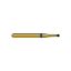 Bur Diamond (Diatech) Multilayer Gold Round Fg 801 Iso 009 ml x 5