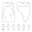 Crown Forms Clear (Odus Pella) Central Cervical Part Enlarged 101 x 1 Pair