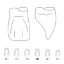 Crown Forms Clear (Odus Pella) Central Cervical Part Enlarged 131 x 1 Pair