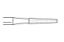 Bur Diamond (Abrasive Tech) Two Striper Operative Flat End Taper Fg 170L M x 5