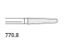 Bur Diamond (Abrasive Tech) Two Striper Round End Taper Fg 770.8 F x 5