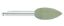 Politip-P Polisher Silicone Rubber B-Green Point (Ivoclar Vivadent) x 6