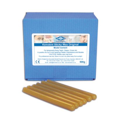 Sticky Wax Sticks (Kemdent) Box Of 80 500g