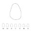Crown Polycarbonate (Unodent) Upper Canines Right 33 x 5