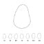 Crown Polycarbonate (Unodent) Upper Canines Left 37 x 5