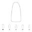 Crown Polycarbonate (Unodent) Lower Incisors 60 x 5
