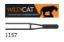 Bur Tungsten Carbide Wildcat (Unodent) Dome Fissure Plain Cut Fg 1157 010 x 5