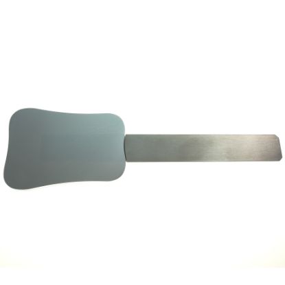 Rhodium Palatal Mirror With Handle 10 x 6.8cm x 1 (Nichrominox)