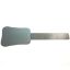 Rhodium Palatal Mirror With Handle 10 x 6.8cm x 1 (Nichrominox)