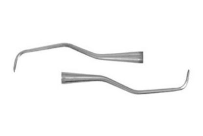Curette Langer (Unodent) Sofgrip 5/6 Light Blue Autoclavable x 1