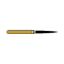 Bur Diamond (Diatech) Multilayer Gold Flame Fg 863 Iso 012 Uf x 5