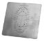 Dam Template (Unoddnt) Rubber 6" x 6" Stainless Steel x 1