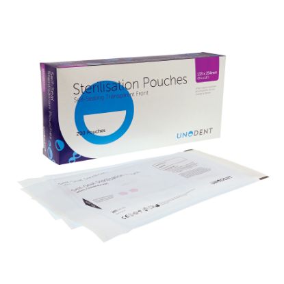 Sterilisation Pouches (Unodent)