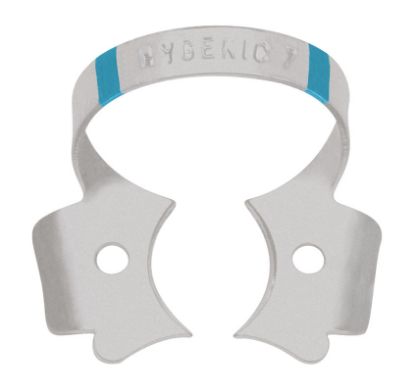 Rubber Dam Clamp (Hygenic) Winged Colour Coded Matt Size 7 x 1