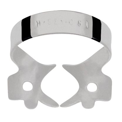 Rubber Dam Clamp (Hygenic) Winged Colour Coded Matt Size 8A x 1