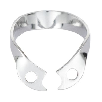 Rubber Dam Clamp (Hygenic) Wingless Gloss Size W00 x 1