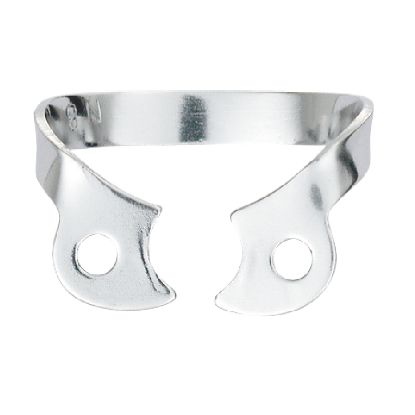Rubber Dam Clamp (Hygenic) Wingless Gloss Size W2 x 1