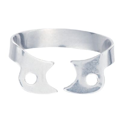 Rubber Dam Clamp (Hygenic) Wingless Gloss Size W2a x 1