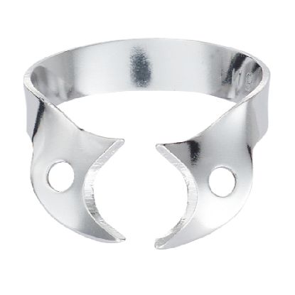 Rubber Dam Clamp (Hygenic) Wingless Gloss Size W8a x 1