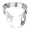 Rubber Dam Clamp (Hygenic) Wingless Gloss Size W56 x 1