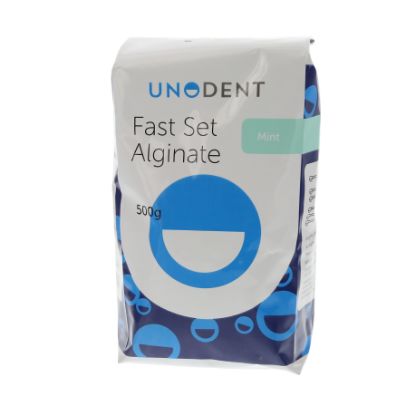 Fast Set Alginate (Unodent) Mint Blue Refill x 500g