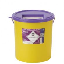 Sharps Bin+Lid 22Ltr Purple (Cyto)
